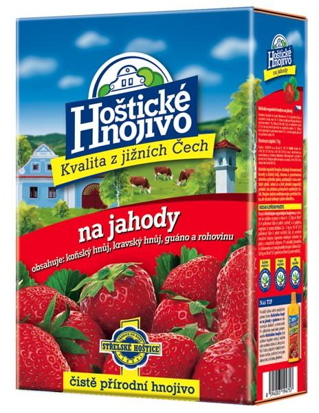 Hoštické org. hnojivo jahody